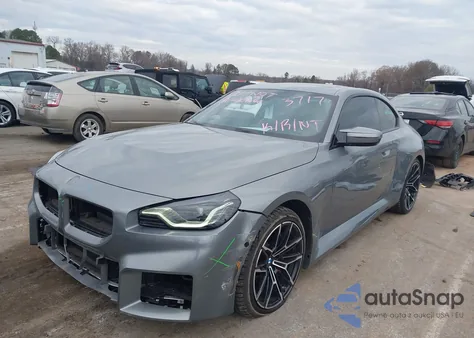 2025 BMW M2 z USA, uszkodzony, nr VIN 3MF23DM08S8F43717